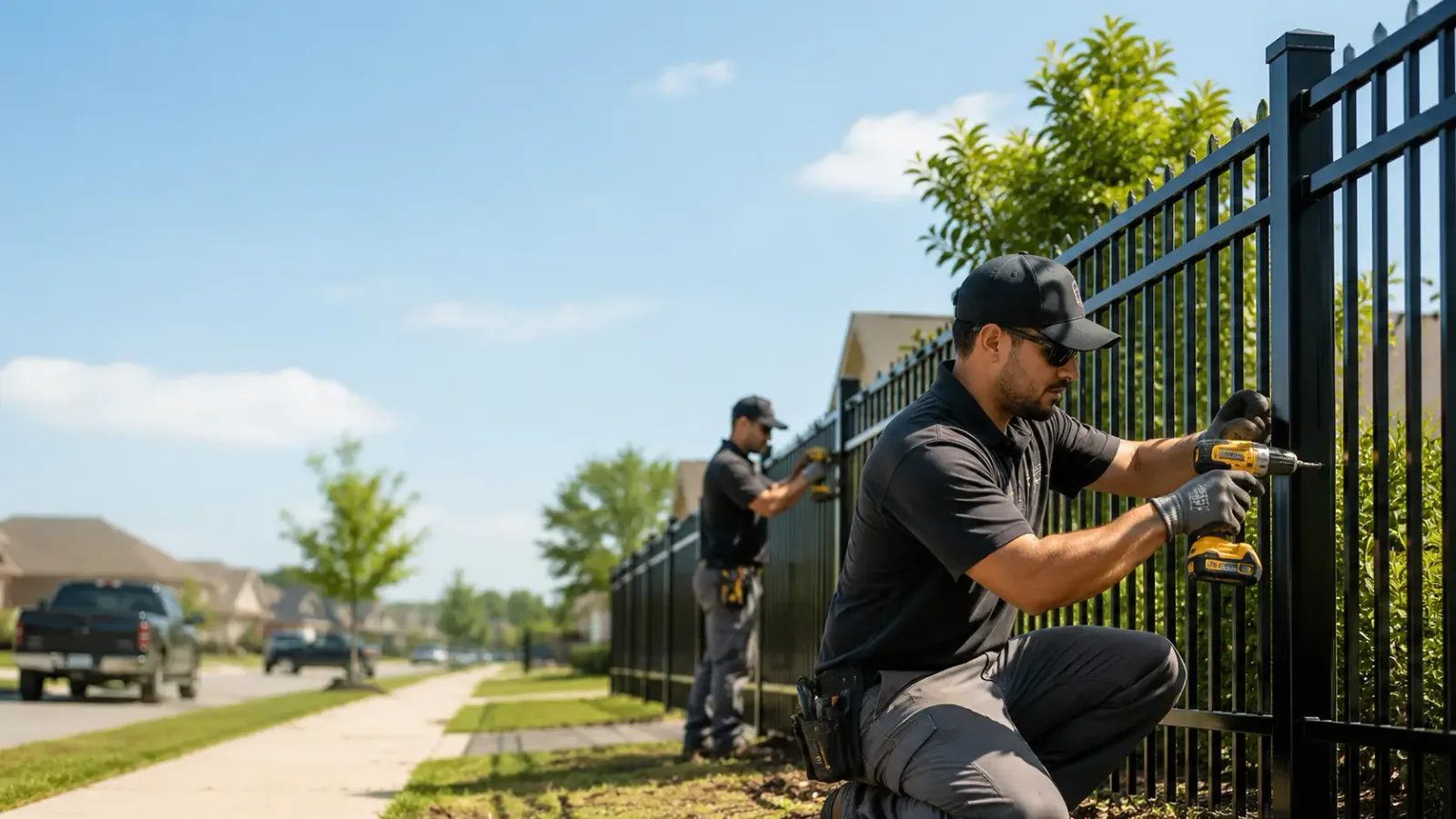 Metal Fence Installation in Seanor, PA